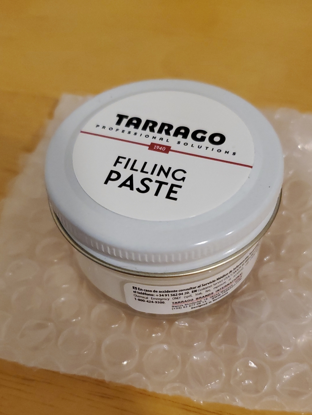 Tarrago Filling Paste - Neutral Leather Repair Paste - 50ml